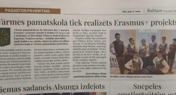članak o mobilnosti u latvijskim novinama