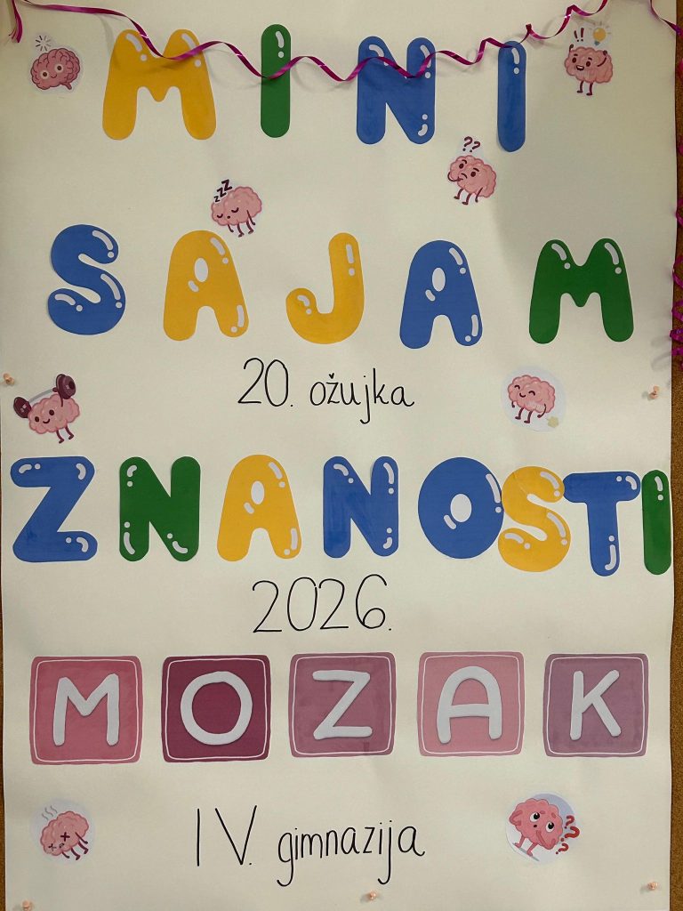 Daroviti učenici OŠ Kajzerica gostovali na Malom sajmu znanosti u IV. gimnaziji