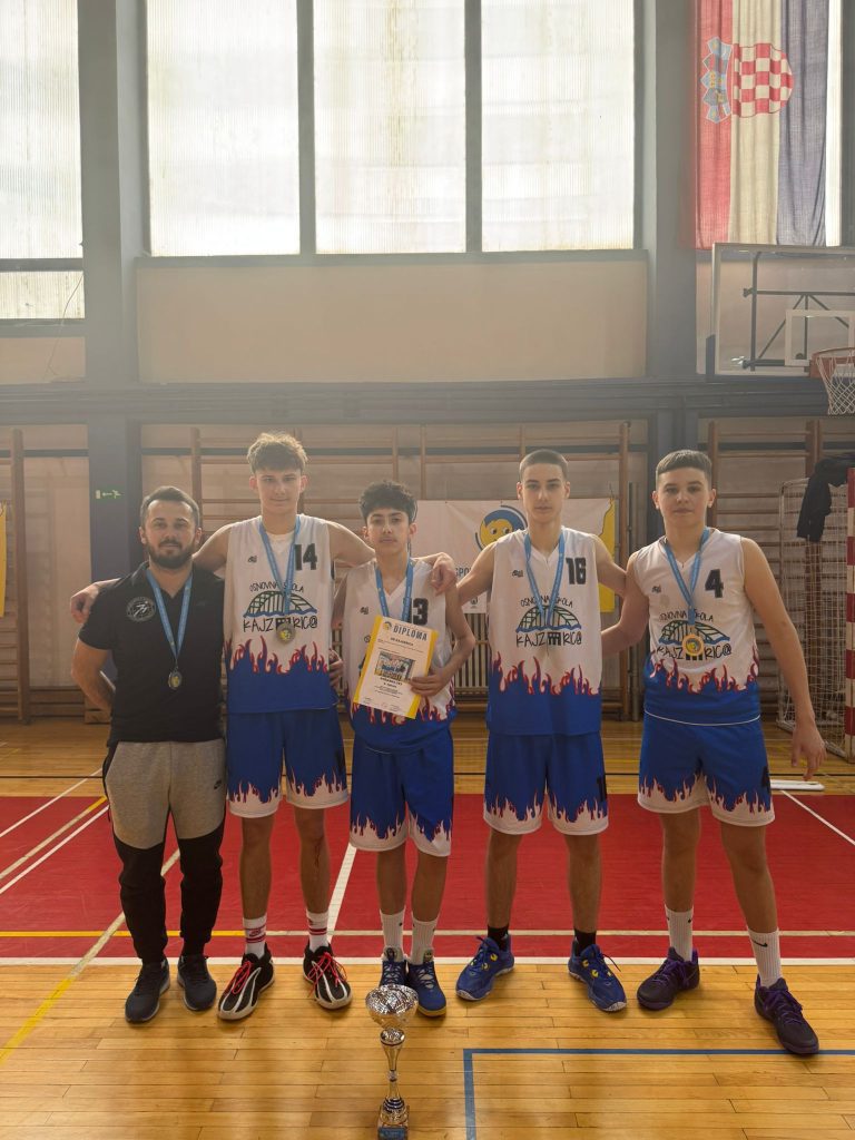 Učenici osmog razreda kvalificirali se na državno prvenstvo u košarci 3×3